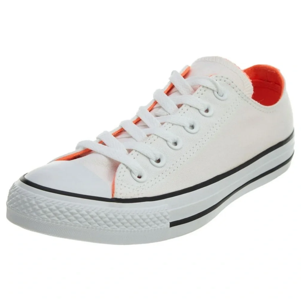 Converse Chuck Taylor Little Kids All Star OX Hyper Orange Kicks Size 13
